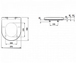 Laufen Pro Крышка для унитаза , Softclose