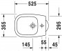 Біде підлогове Duravit D-Code