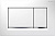 Sigma 30 Білий глянсовий - хром глянсовий
