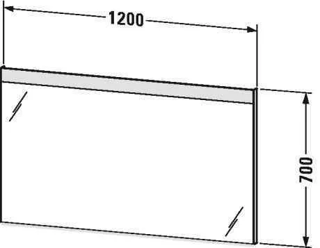 Дзеркало з підсвіткою Duravit LM783800000