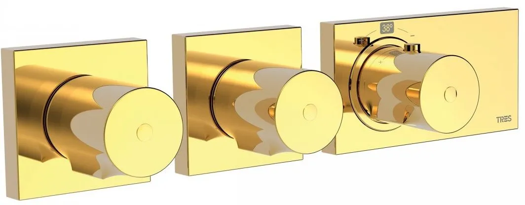 Термостат для душа Tres Block System 20735499OR