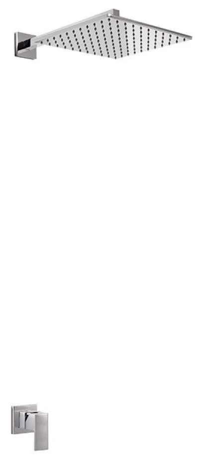 Набор: Смеситель с верхним душем Tres