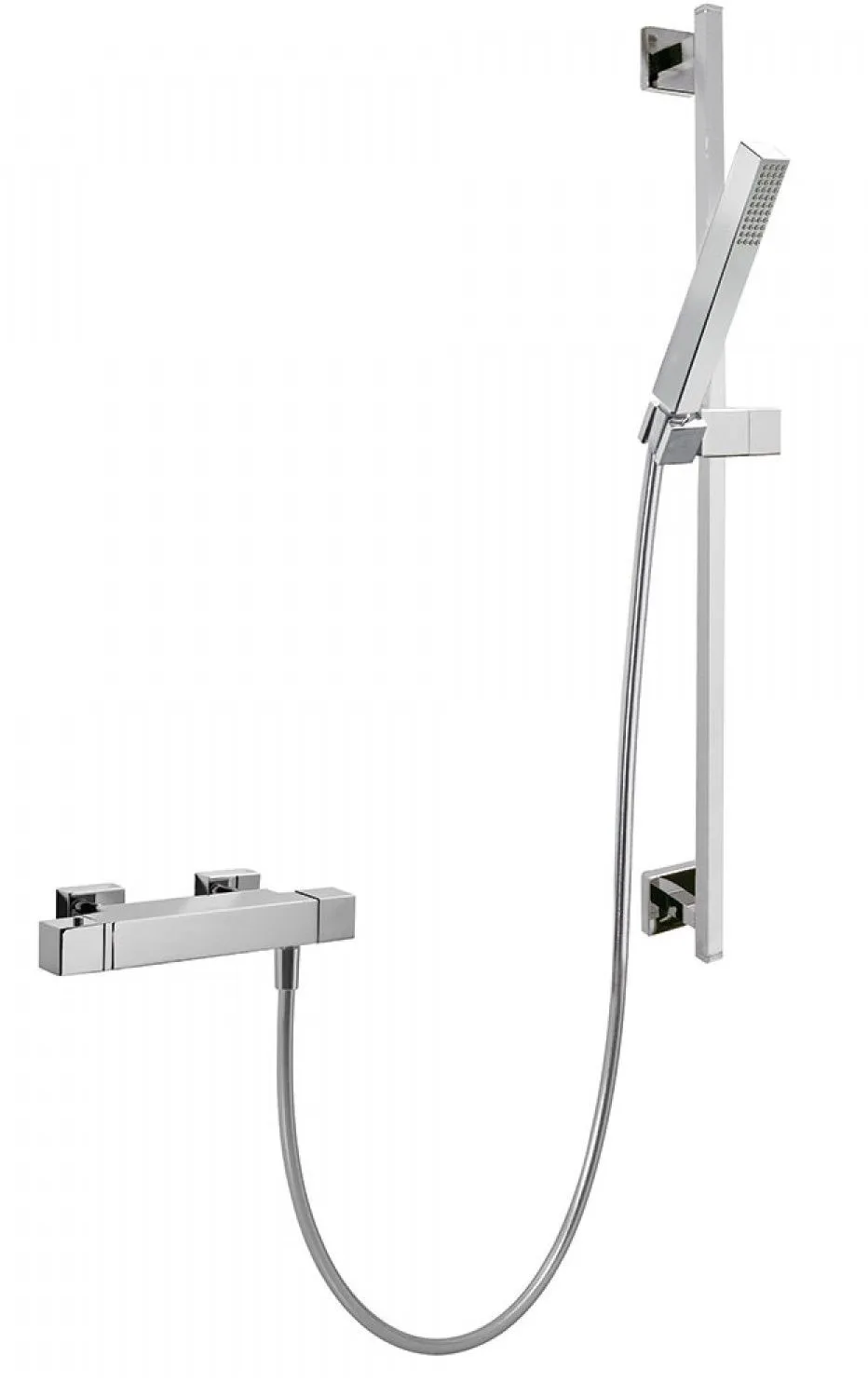 Комплект: Термостат для душа с душевым набором Tres