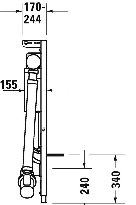 Инсталляция для унитаза Duravit WD1002000000