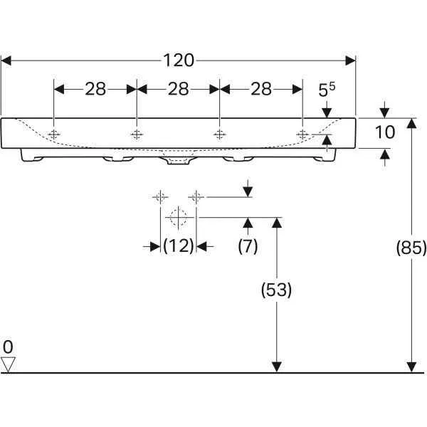 Унітаз підвісний Geberit ONE (з кришкою-сидінням) 500.553.01.1