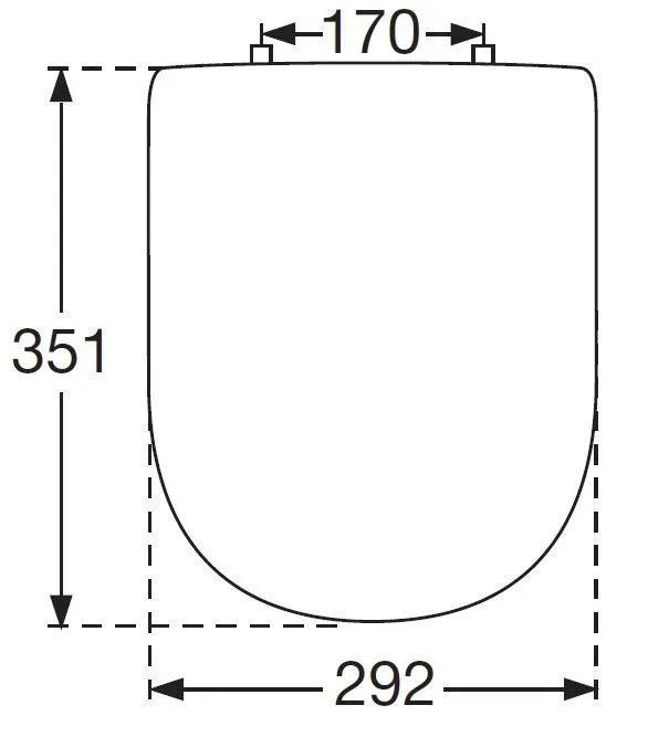 Крышка к писсуару Villeroy and Boch Avento / Subway