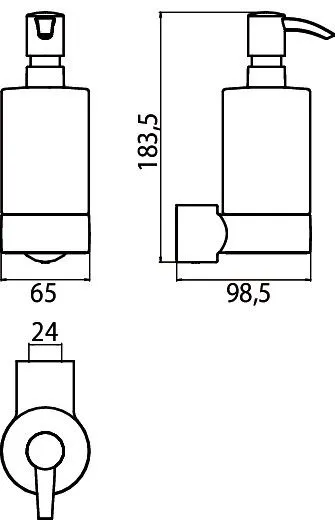 Дозатор Emco Fino 8421 001 01