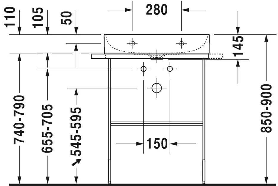 Смеситель для ванны/душа Hansgrohe Talis E 99648500