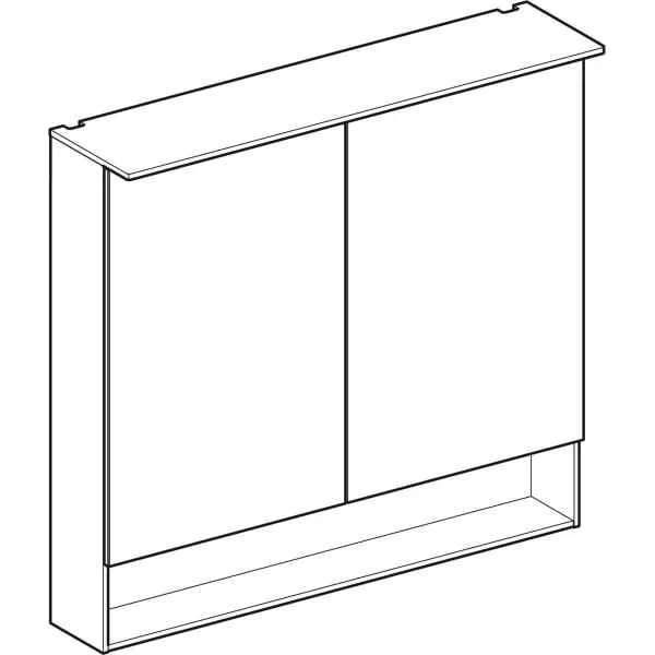 Зеркальный шкафчик Geberit Acanto 500.646.00.2