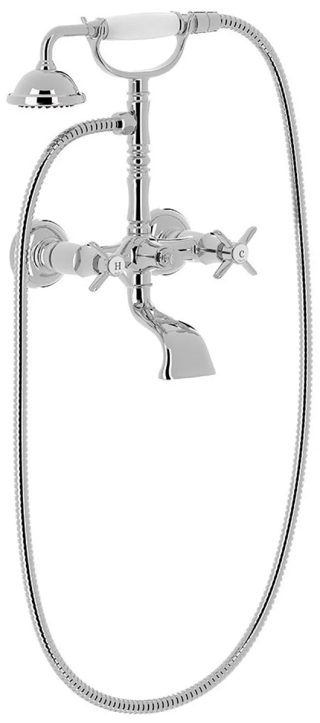 Наборы: Смесители для ванны с душевыми наборами Tres Clasic 24217601