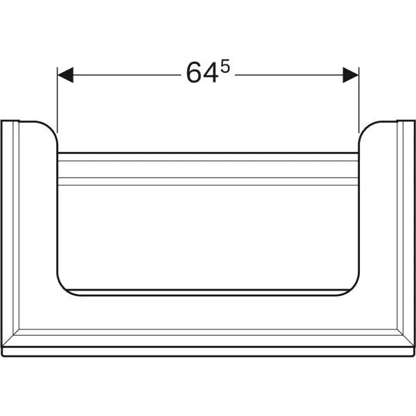 Тумба для умывальника Geberit CITTERIO 500.556.JI.1 500.559.JI.1