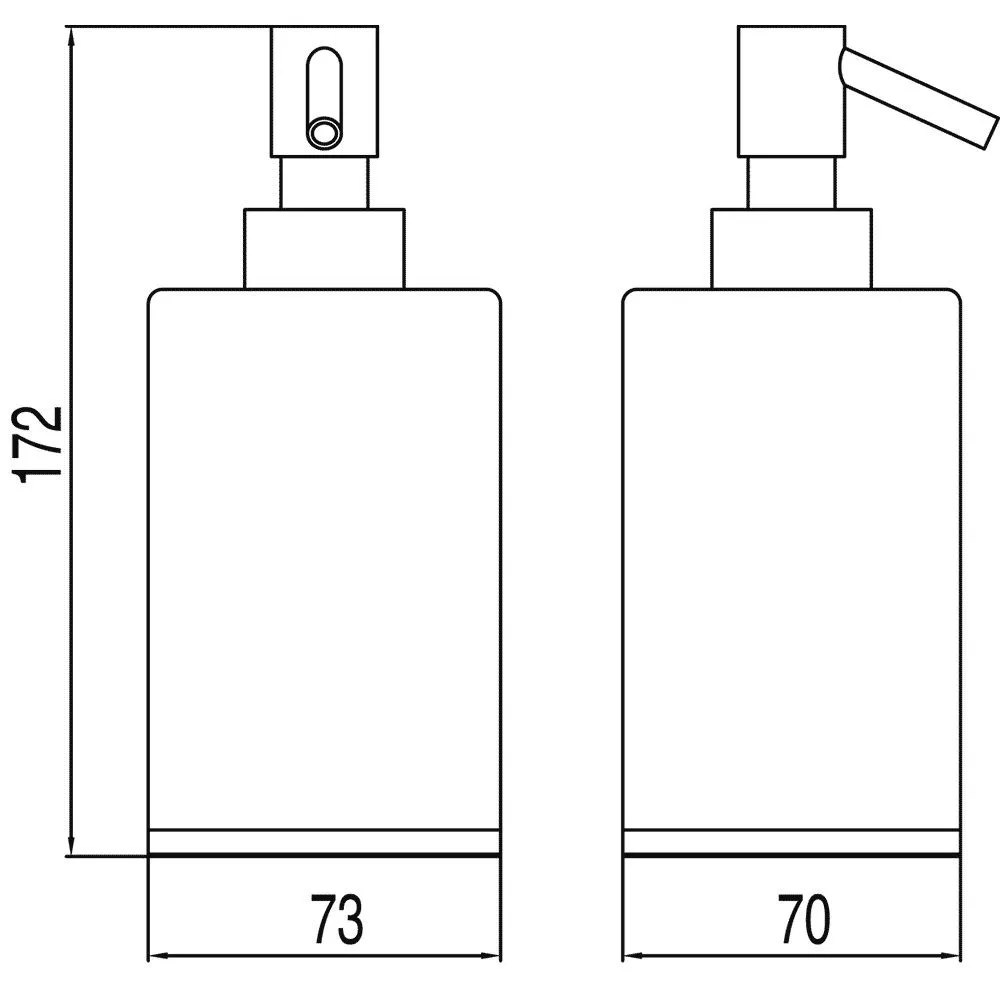 Дозатор для мила Tres Loft