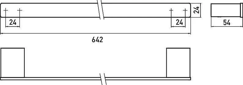 Рушникотримач Emco Loft Black 0560 133 60