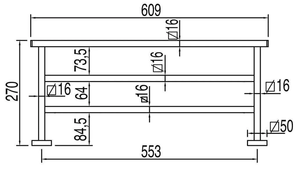 Поличка Tres Cuadro
