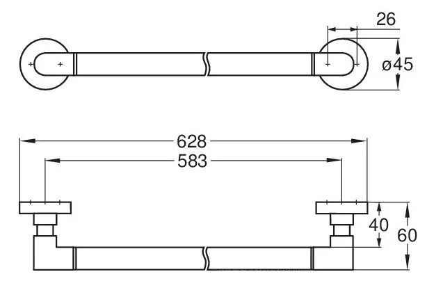 Полотенцедержатель Emco Eposa 0860 001 60