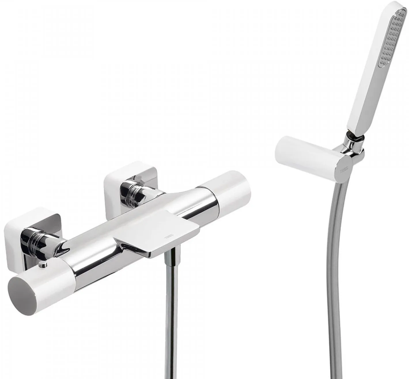 Набор: Смесители для ванны и душевым набором Loft Tres 20017409BL