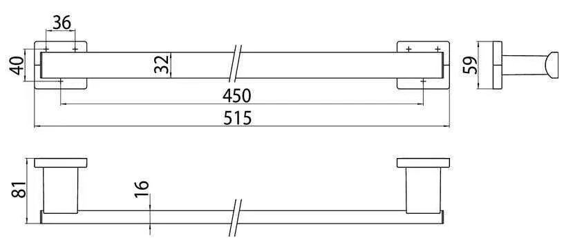 Рушникотримач Emco Loft 0570 001 01