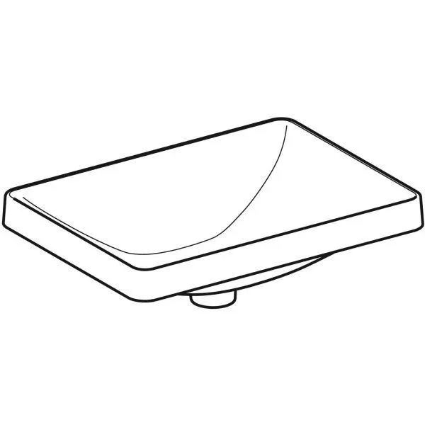 Раковина встраиваемая в столешницу Geberit VariForm 500.739.01.2