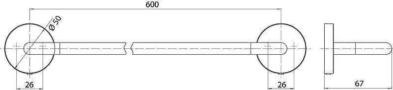 Тримач рушника Emco Round 4360 001 60