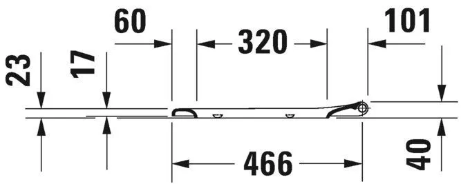 Крышка для унитаза Duravit 0064610000