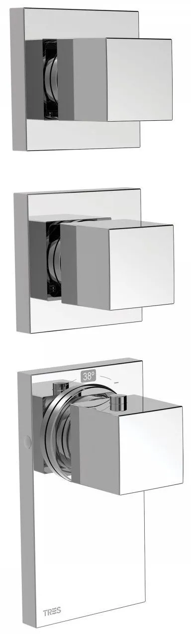 Термостат для душа Tres Block System 20625399