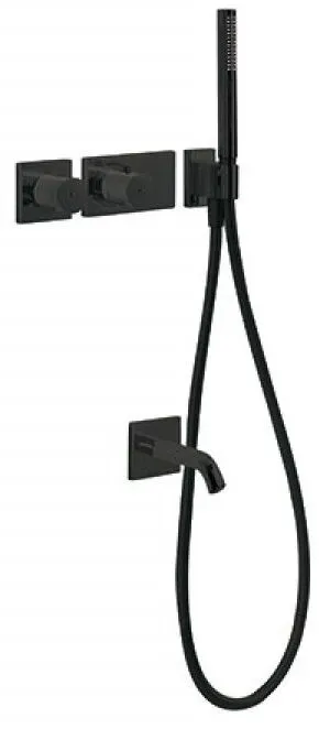 Набор: Термостат, излив и  душевой набор Tres Block System 20735208NM