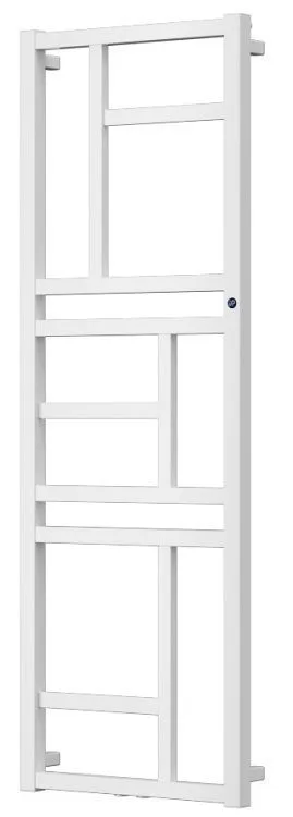 Mondrian Полотенцесушитель водяной 500*1440 мм, сталь, белый глянцевый