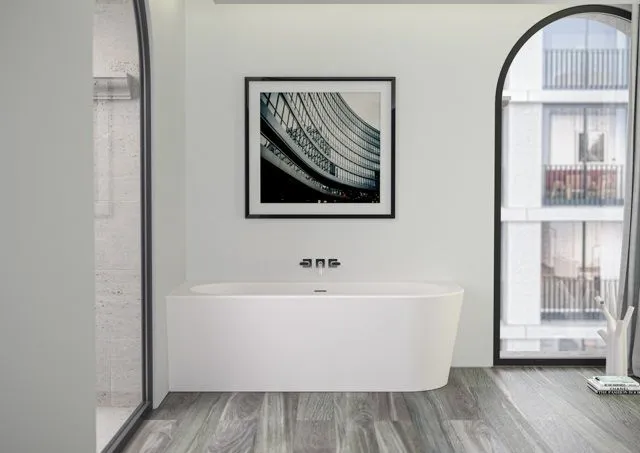 Пристенная ванна Knief Wall Corner правосторонняя / левосторонняя wall r Белый матовый 0100 277 R