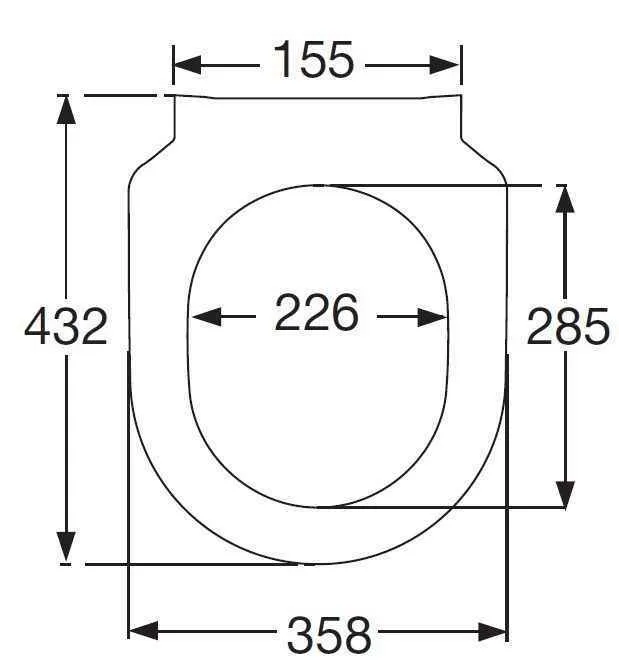 Унітаз підвісний Villeroy and Boch Architectura (без зливного краю) 9M706101