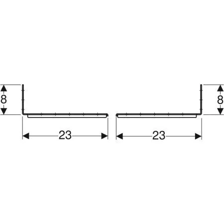 Комплект крепления Geberit