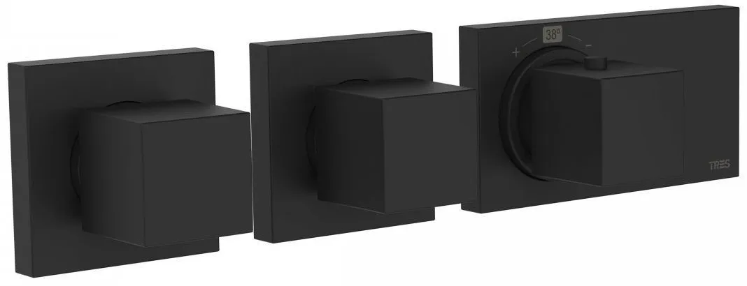 Термостат для душа Tres Block System 20725399NM
