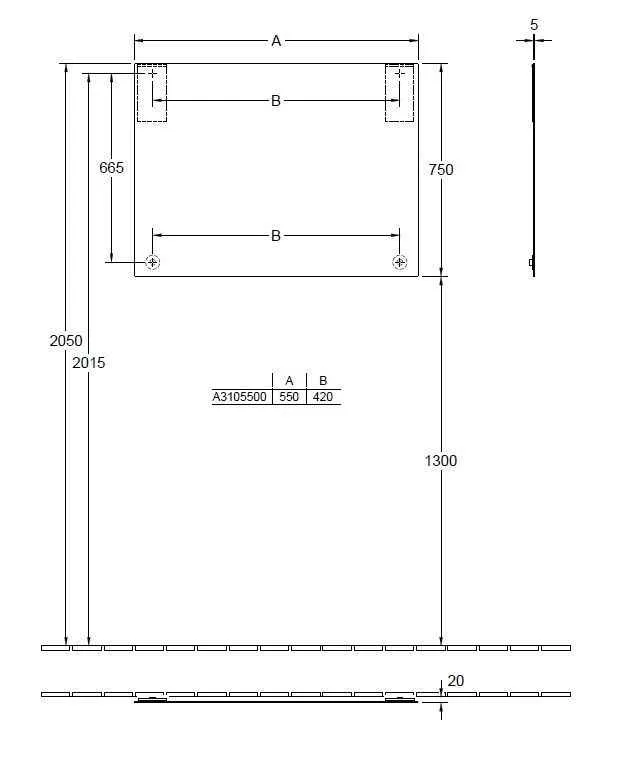 Дзеркало More to see Villeroy & Boch A3105500