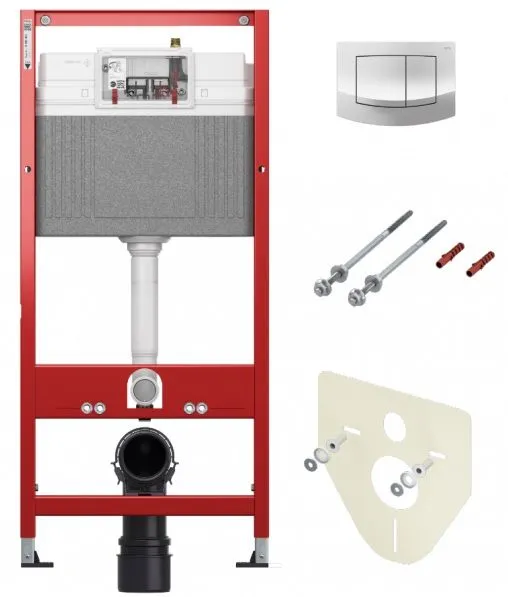 Інсталяція для унітазу TECEbase 9400405 (з клавішею)