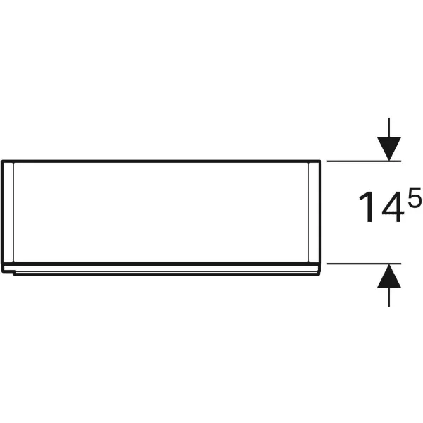 Пенал Geberit Acanto 500.637.16.1