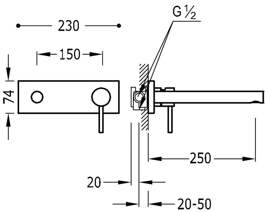 Смесители для раковины Tres Max 162200