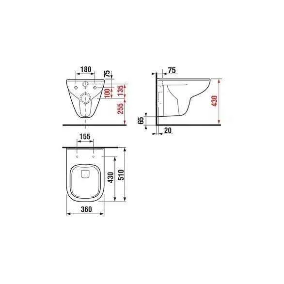 Унітаз підвісний Jika Deep H8206140000001