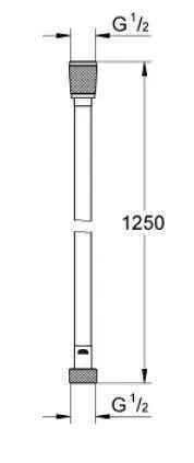 Шланг Grohe Silverflex 28362A00