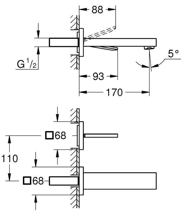 Змішувач для умивальника Grohe Essence 19997000