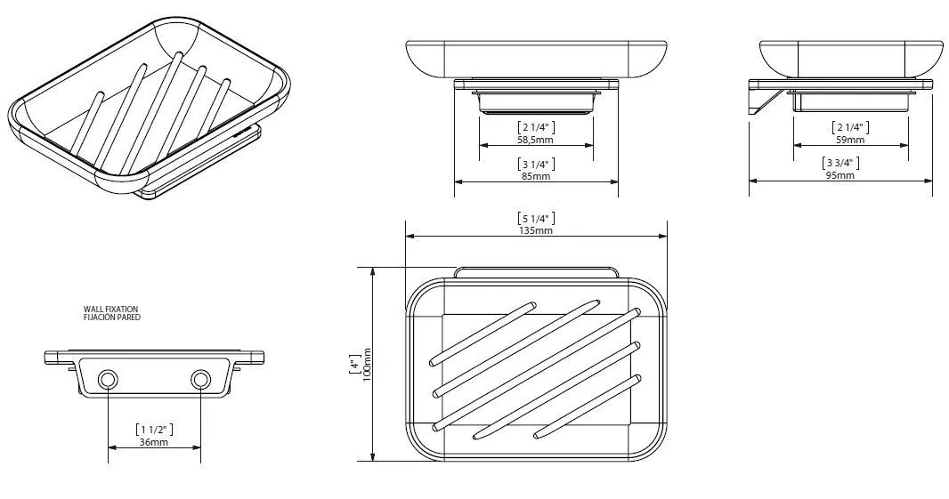 Мильниця Creabath Elegance / Kubo / Soul 192434