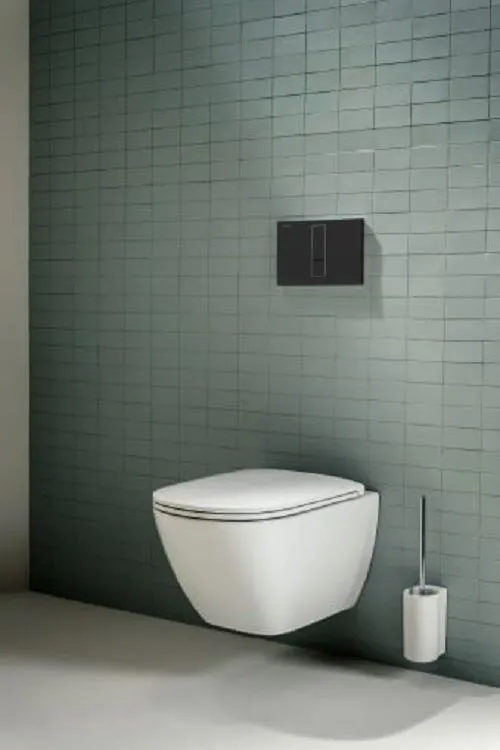 Lua Унитаз подвесной 52x36 см, безободковый, воронкообразный, с крышкою Soft Close