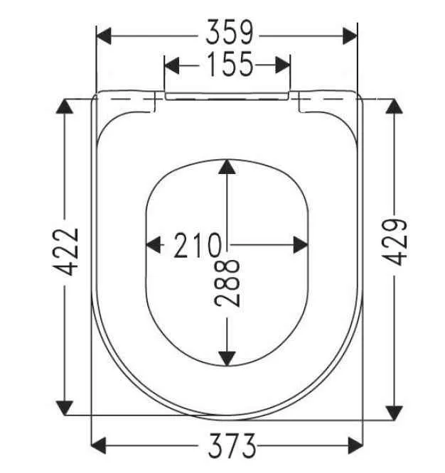 Підвісний умивальник Villeroy and Boch O. Novo 9M77C101