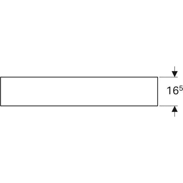 Полочка для ванной комнаты Geberit iCon 841992000