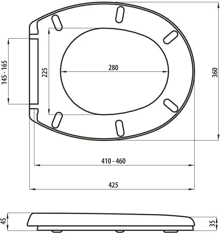 Крышка сиденье Dino