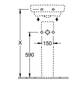 Пьедестал Villeroy & Boch 526500R1