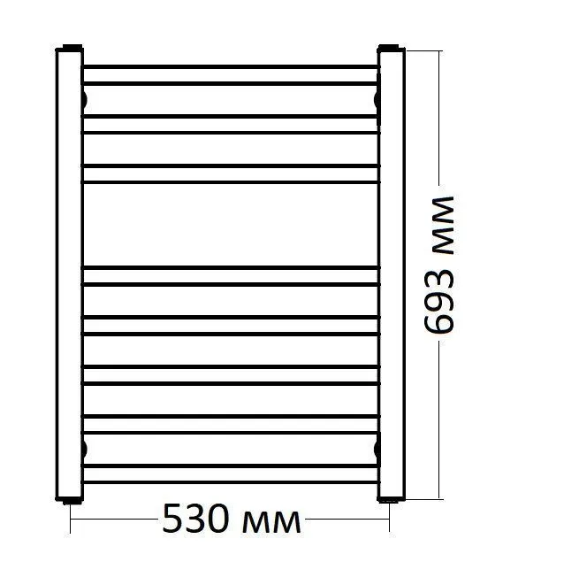 Полотенцесушитель Instal Projekt Viking VIKE-50/70W