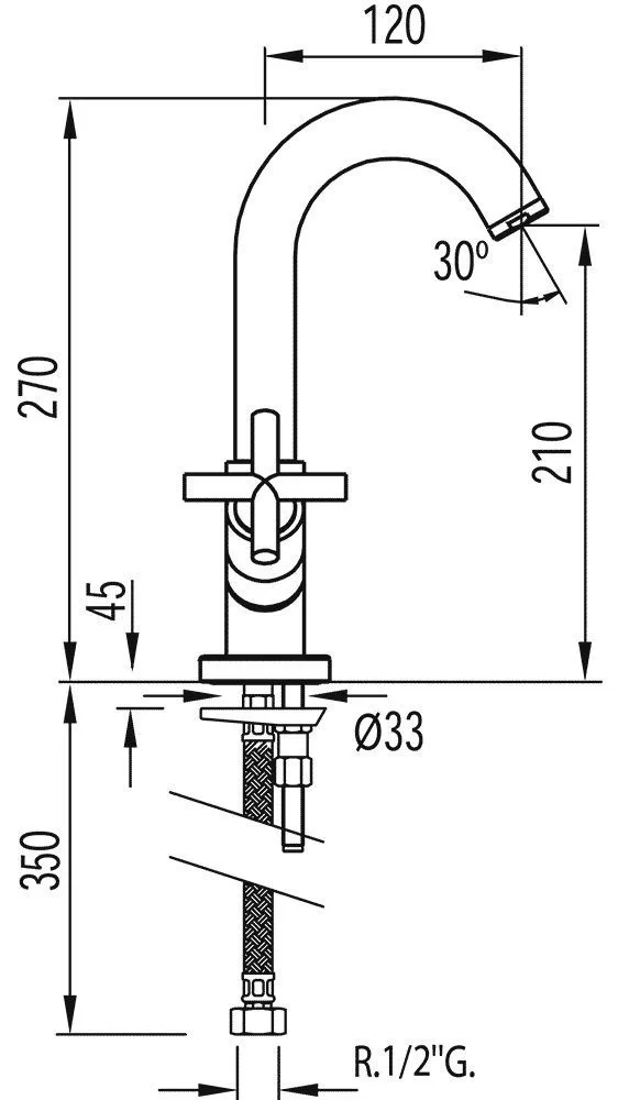 Смесители для раковины Tres Max 163103