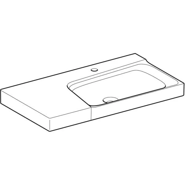 Умывальник подвесной Geberit XENO 500.535.01.1