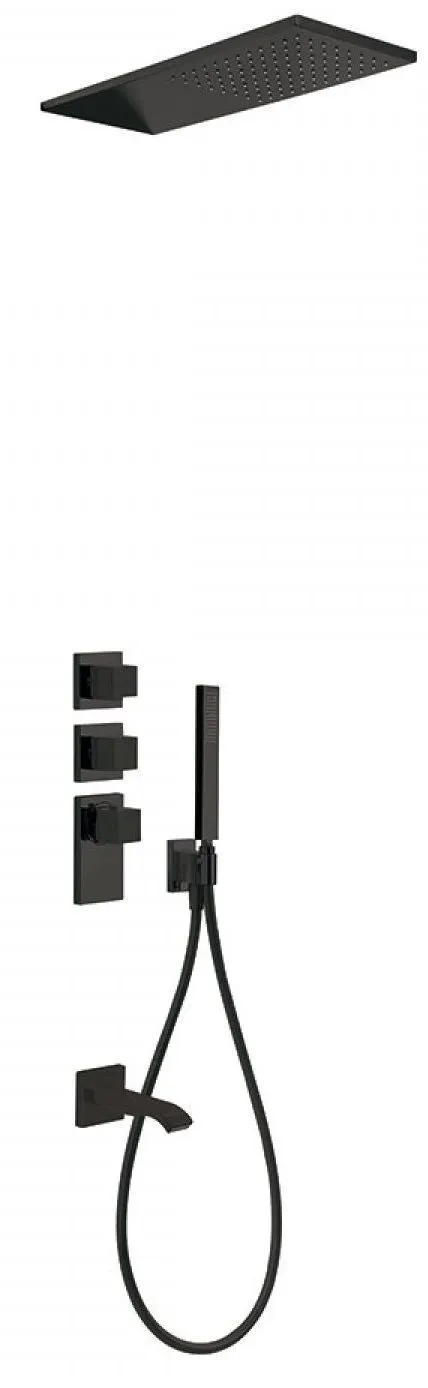 Душова система для ванної Tres Block System 20625301NM