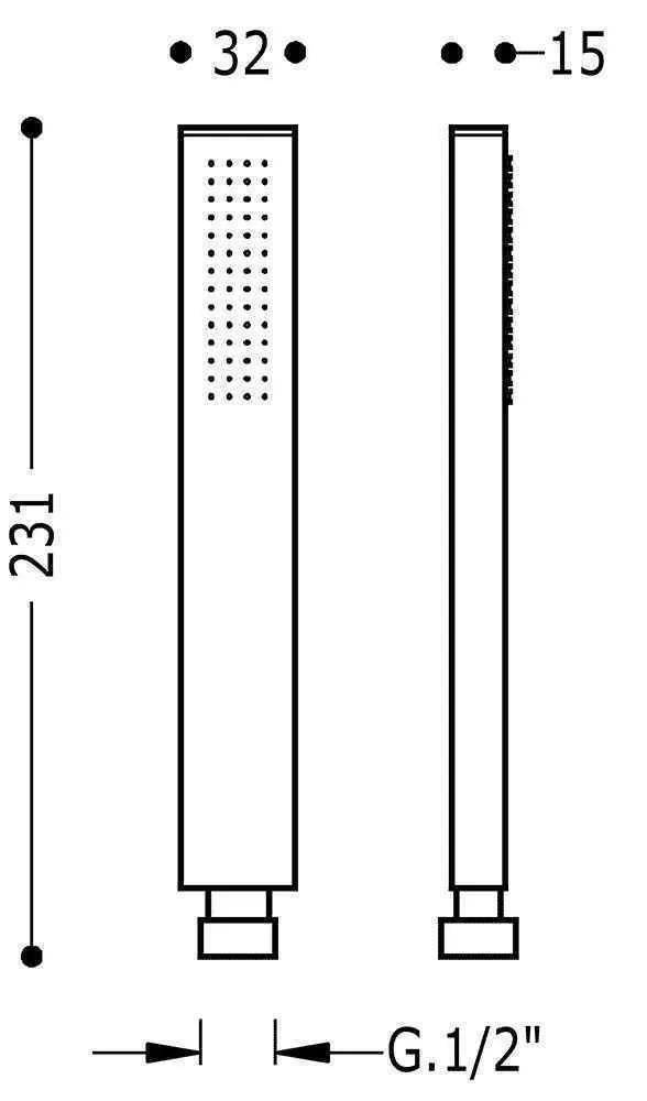 Ручний душ Tres 20263901