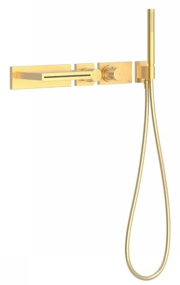 Набор: Термостат, излив и  душевой набор Tres Block System 20739201OM